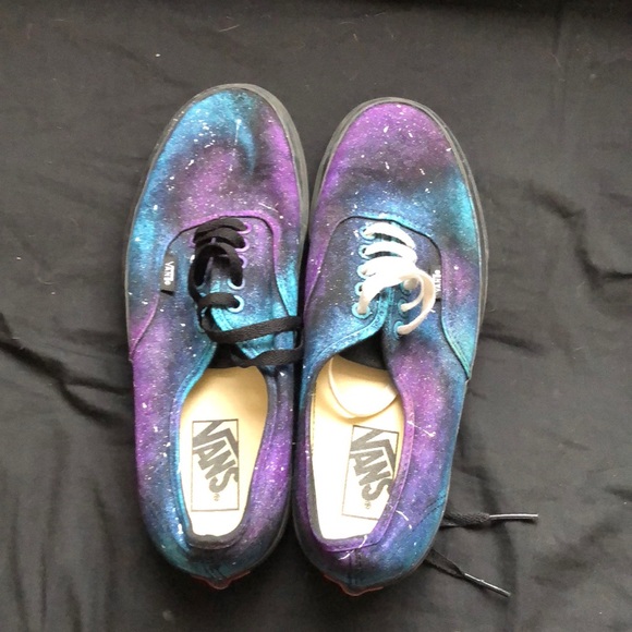 galaxy painted vans